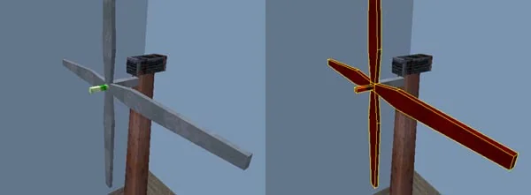 Create 2 fans with ORIGIN brushes Create 2 fans with ORIGIN brushes