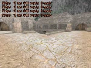 High R_SPEEDS at the bomb site on the de_aztec map High R_SPEEDS at the bomb site on the de_aztec map
