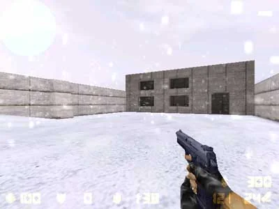 This is what snow will look like in the game This is what snow will look like in the game