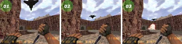 This is what an airstrike will look like in the game This is what an airstrike will look like in the game